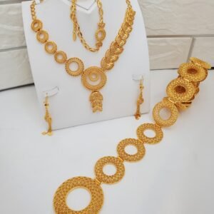 بدلة مطلي ذهب